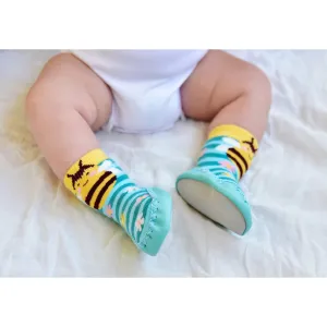 Bee Happy Moccasin Slippers | Powell Craft