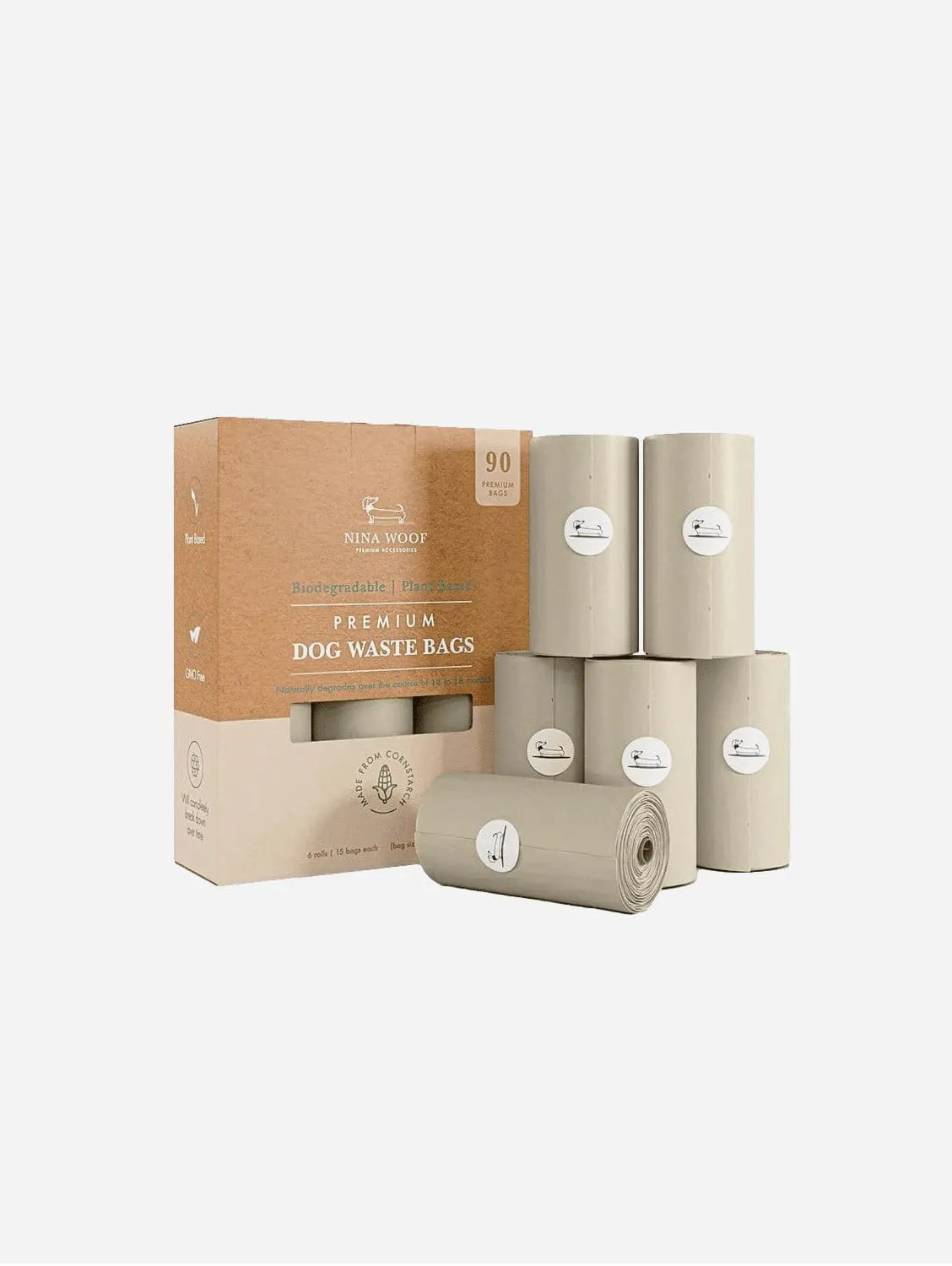 Biodegradable & Compostable Waste Bags | Multiple Sizes