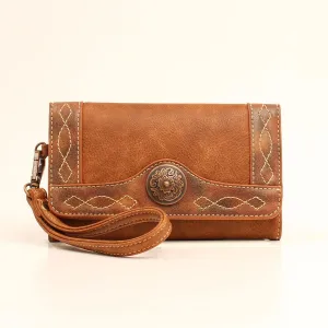 Blazin Roxx Tan Ivy Style Clutch
