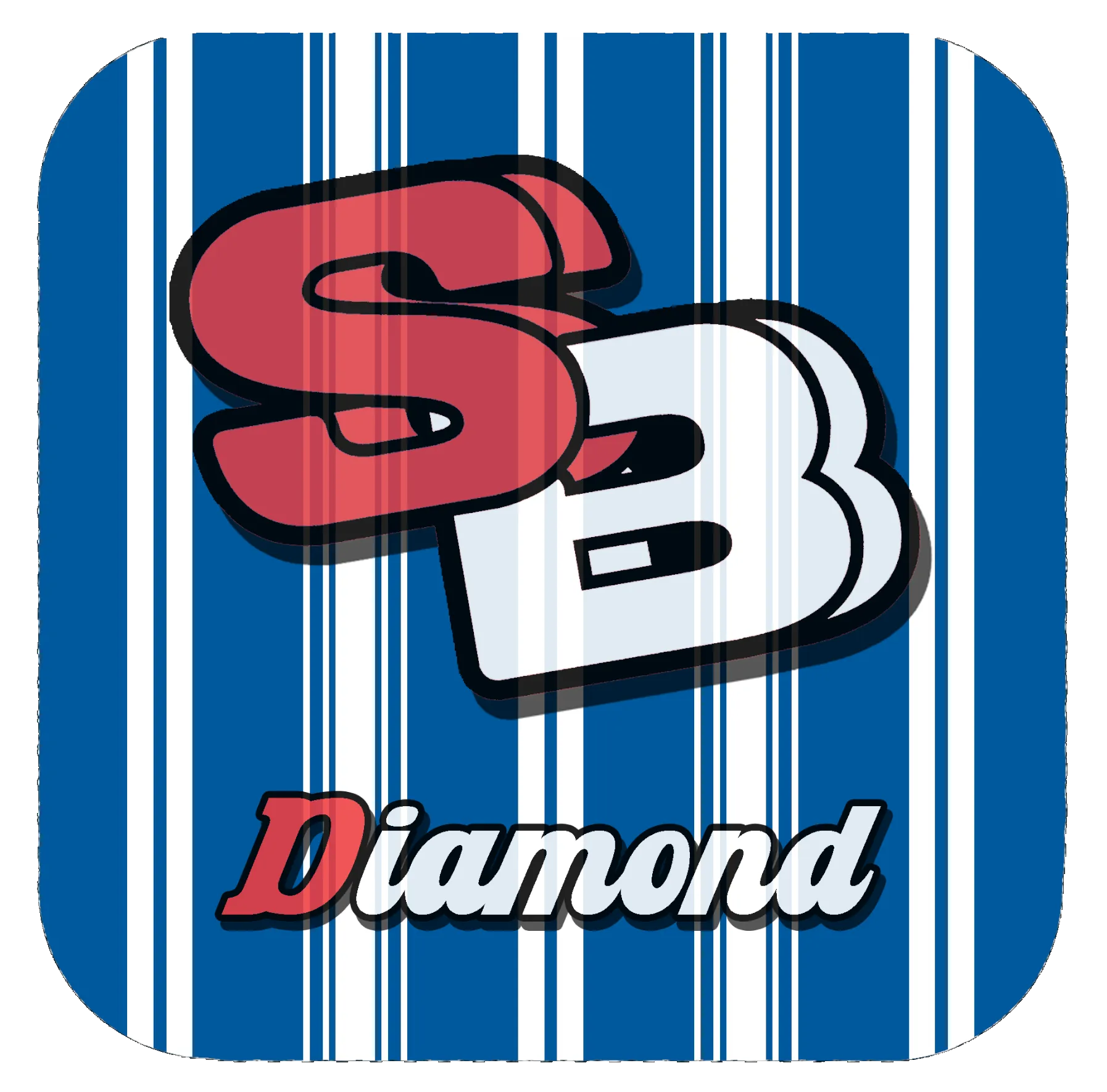 Blue & White - Diamond XS