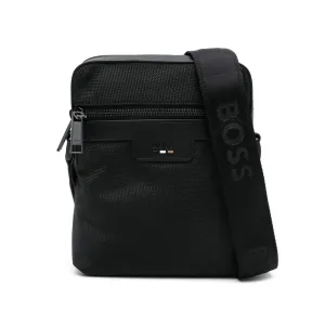 BOSS RAY_N_NS FAUX-LEATHER REPORTER BAG