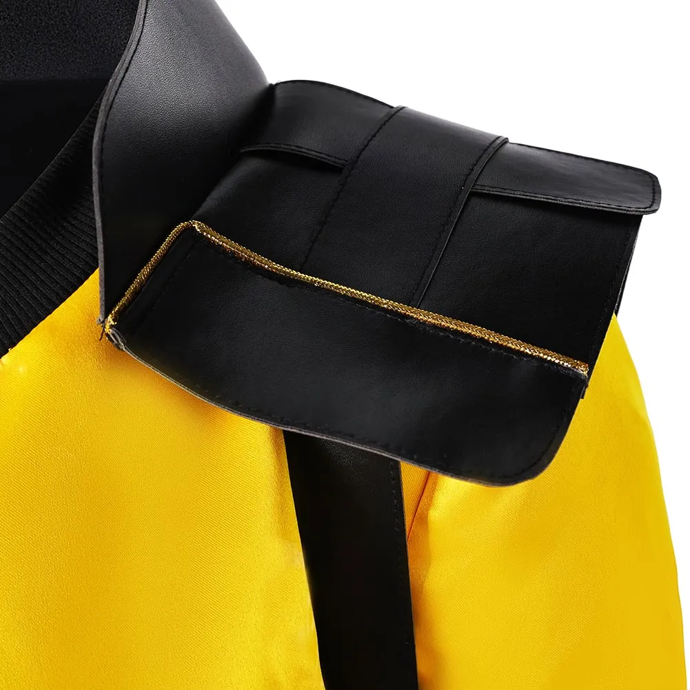 Boy Kills World June 27 Yellow Black Jacket Cosplay Costume Outfits Halloween Carnival Suit