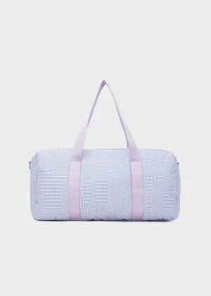 BRUNA TRAVEL BAG IN NYLON VICHY