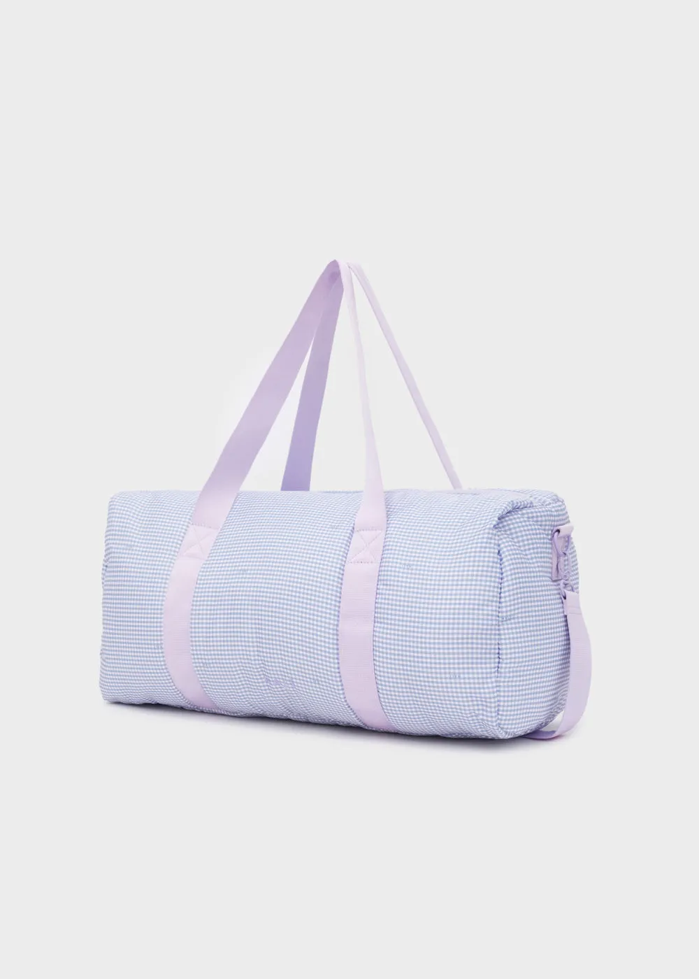 BRUNA TRAVEL BAG IN NYLON VICHY