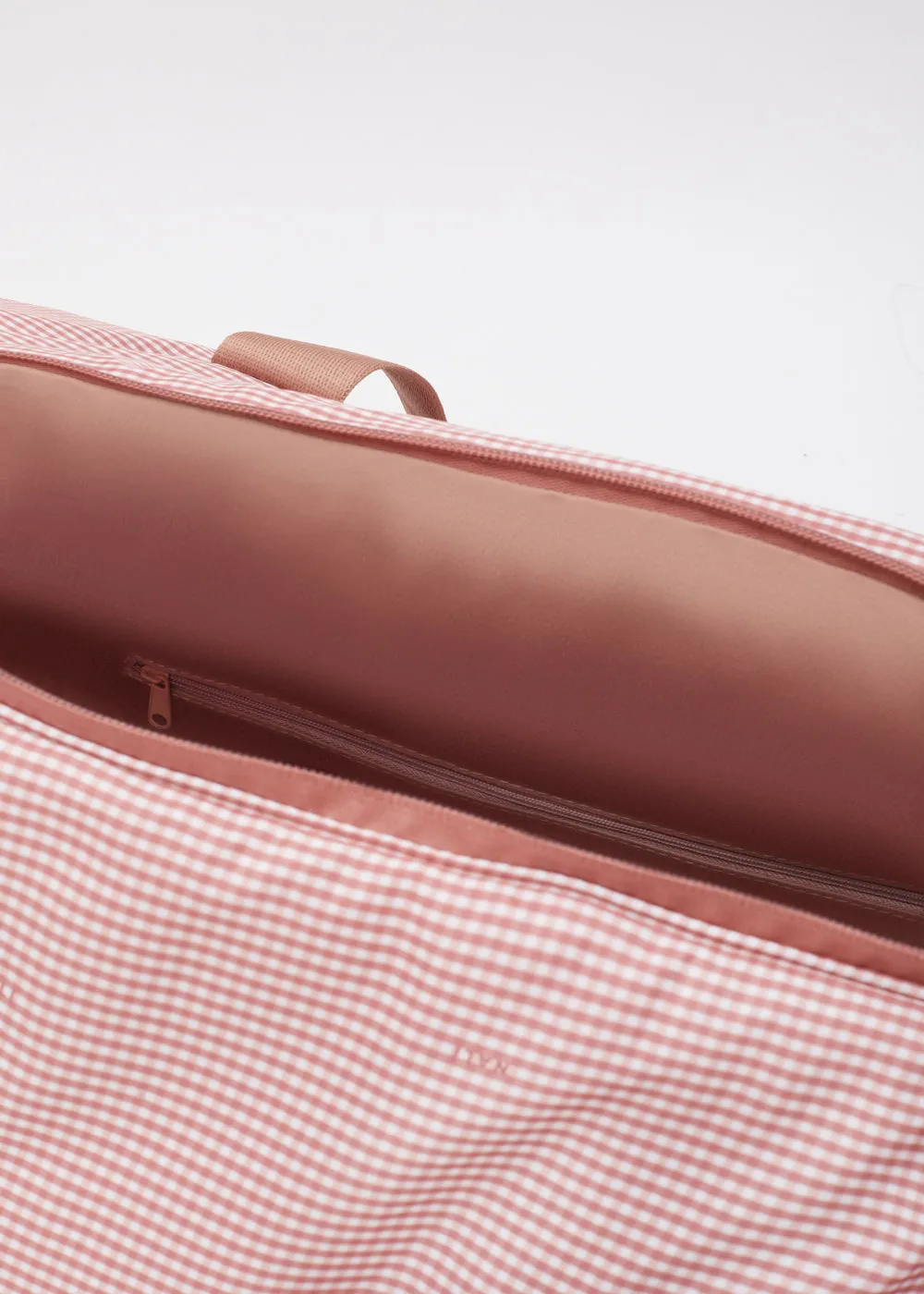 BRUNA TRAVEL BAG IN NYLON VICHY