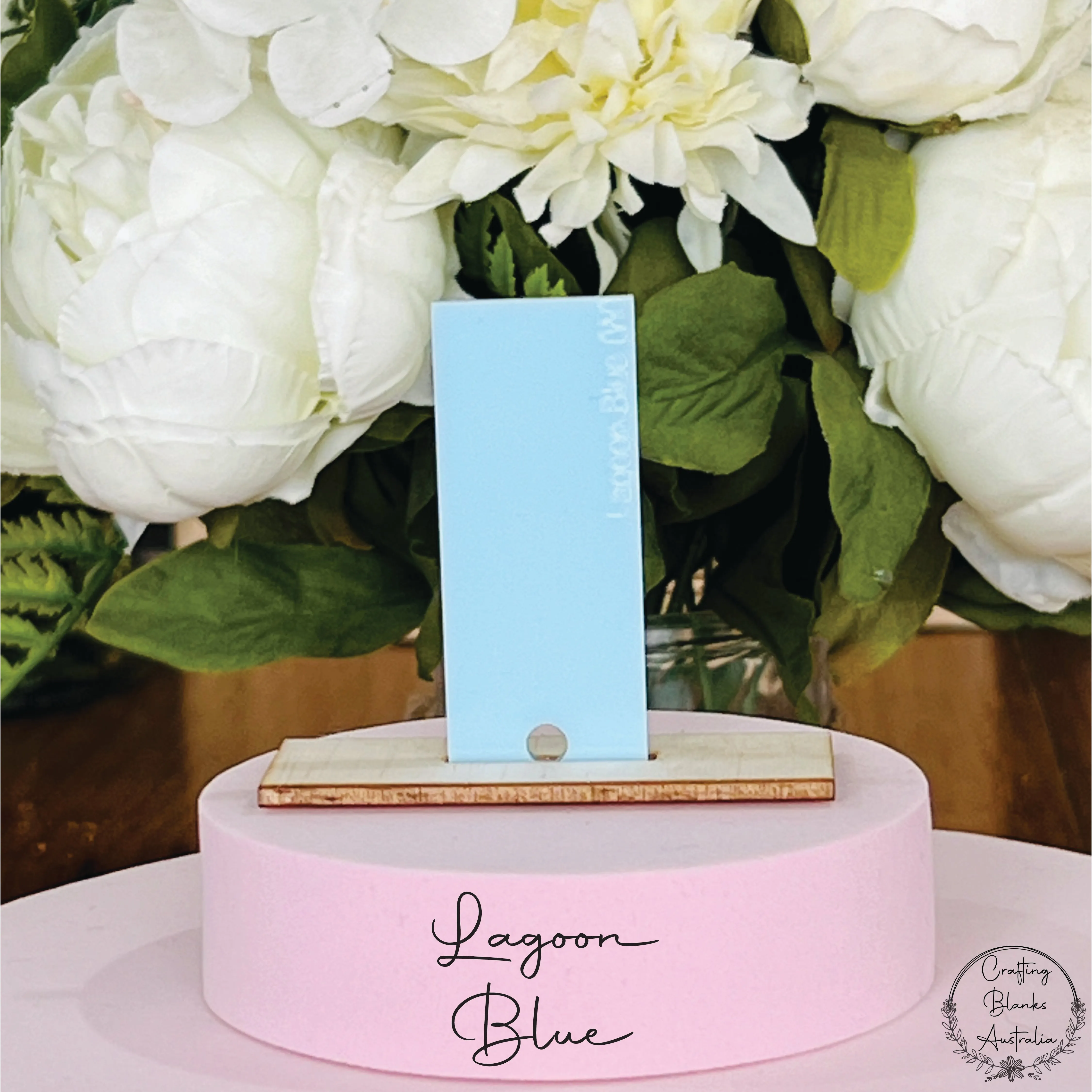 Butterfly • Double Layer • Blank Bag Tag • 65mm