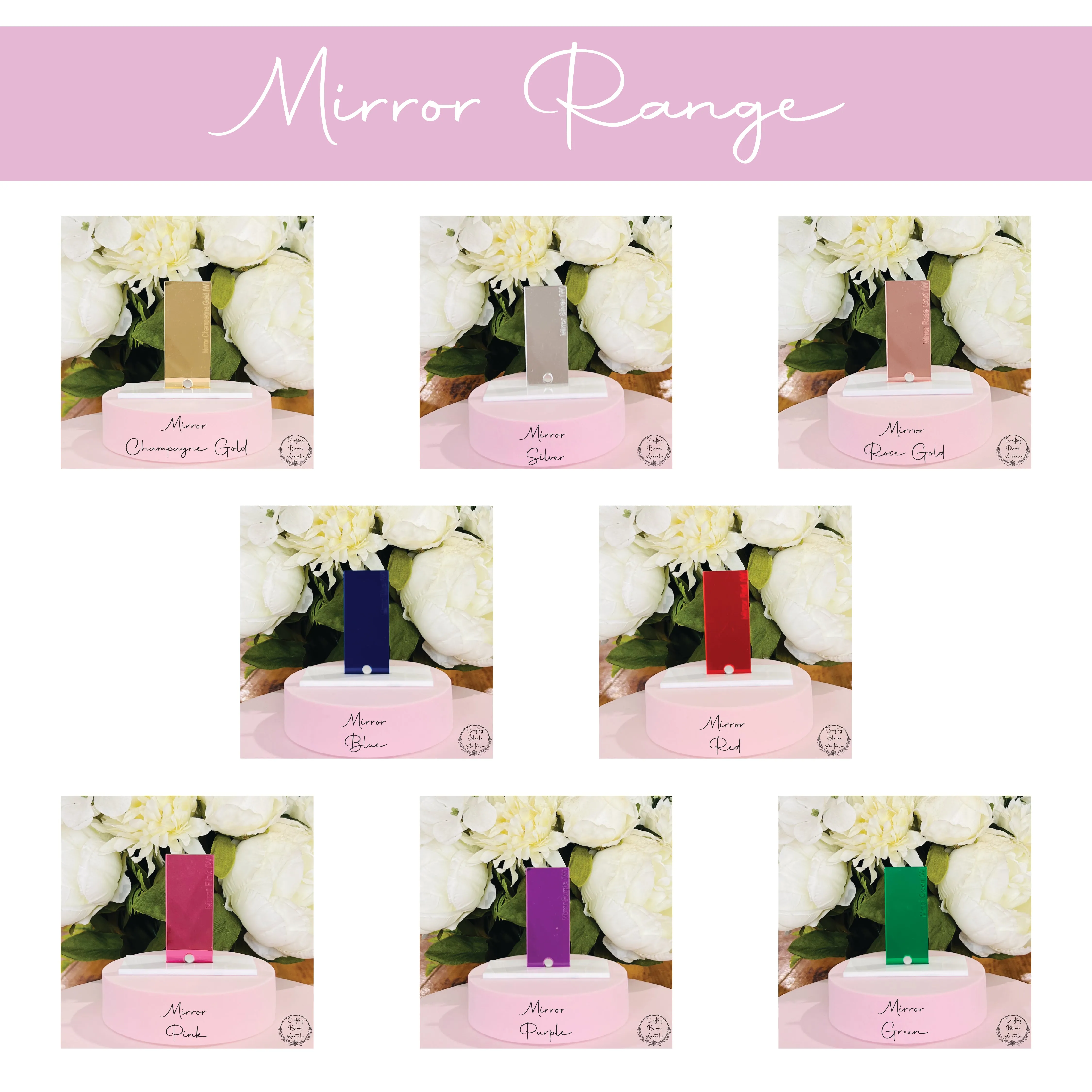 Butterfly • Double Layer • Blank Bag Tag • 65mm