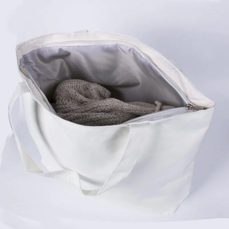 Canvas Cat Shopping Bag