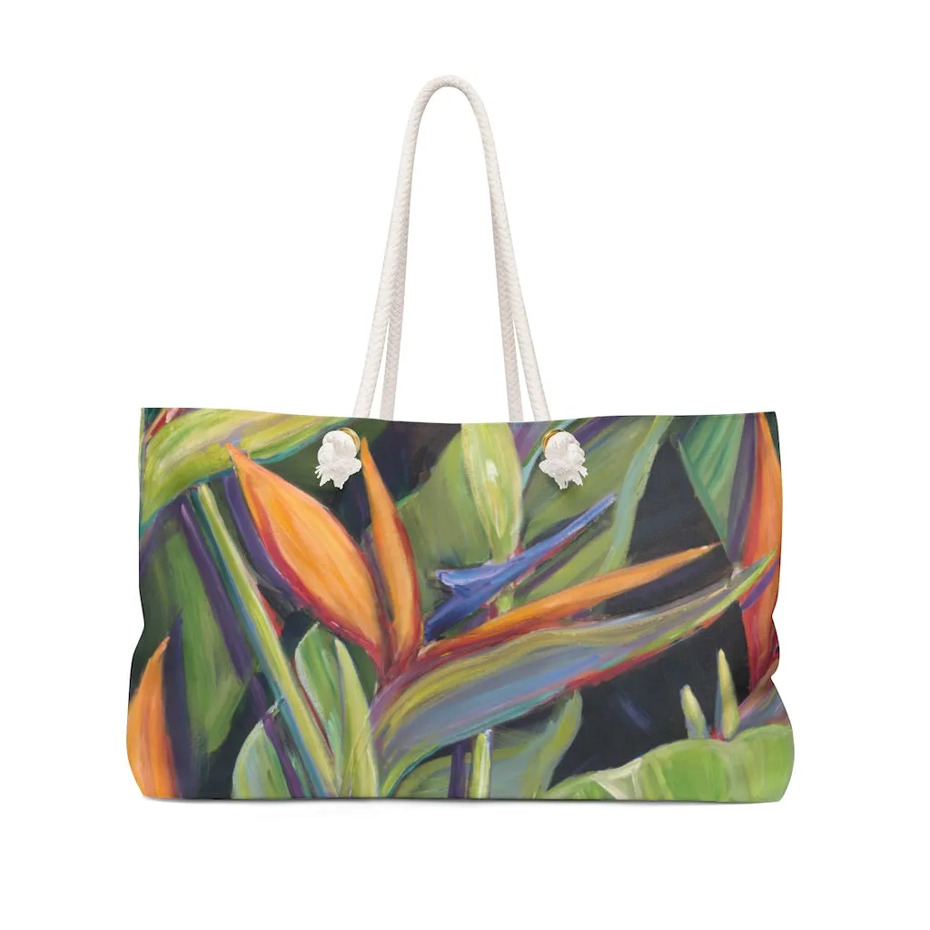 Canvas Tote Bag:  Dancing Birds