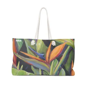 Canvas Tote Bag:  Dancing Birds
