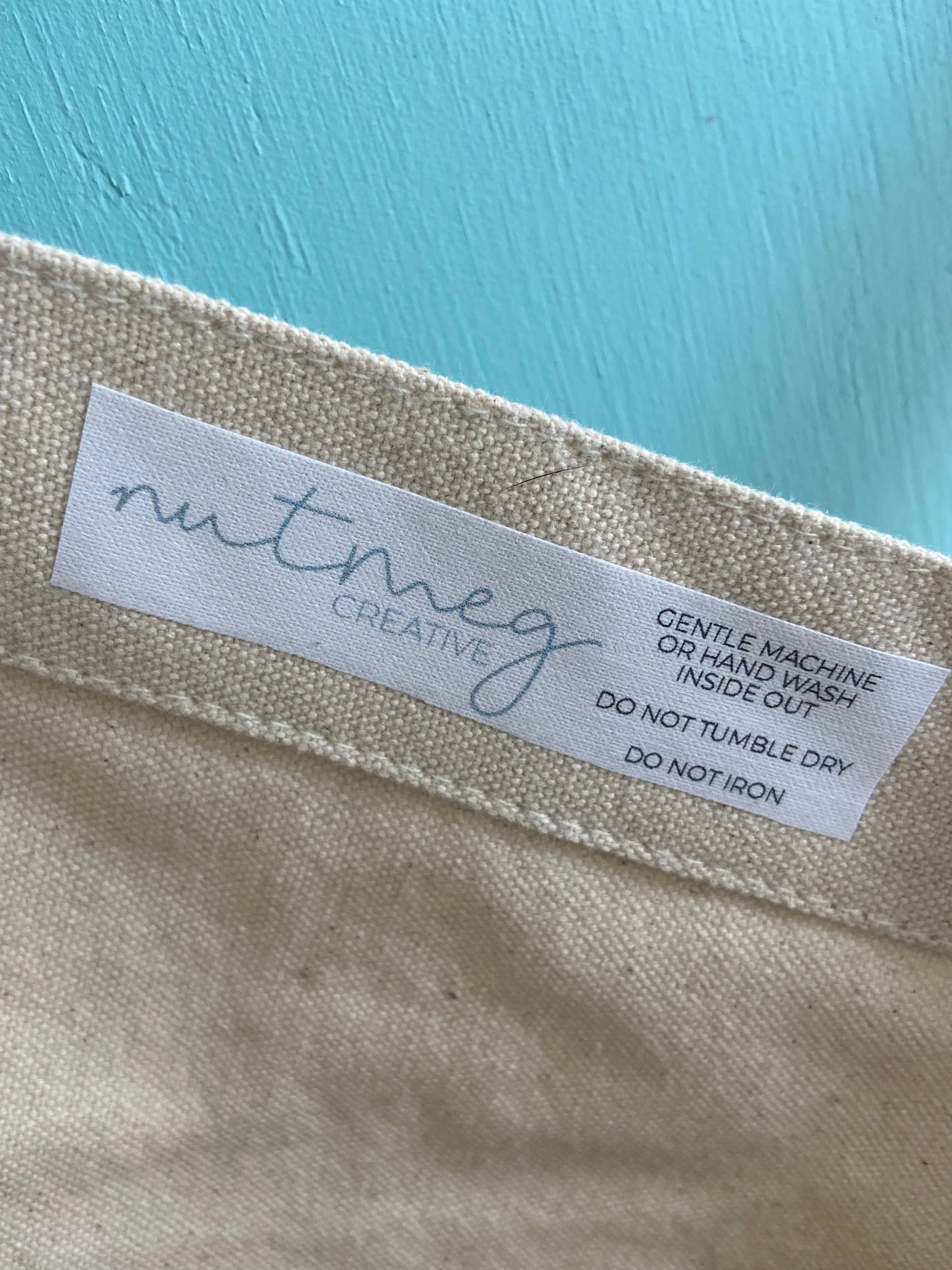 Canvas Tote by Nutmeg Creative - a few of my favourite things