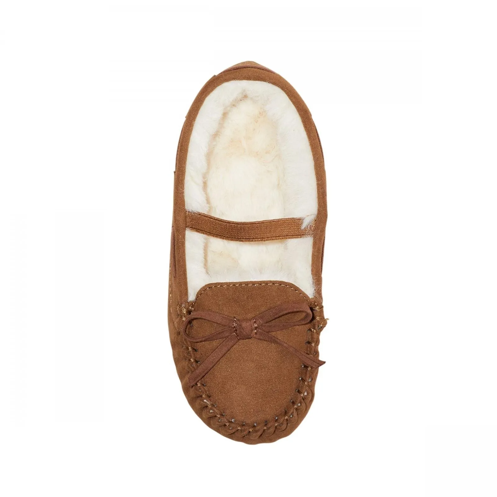 Cat & Jack Toddler Girls Celina Moccasin Slippers 91304687 Tan Brown 5T