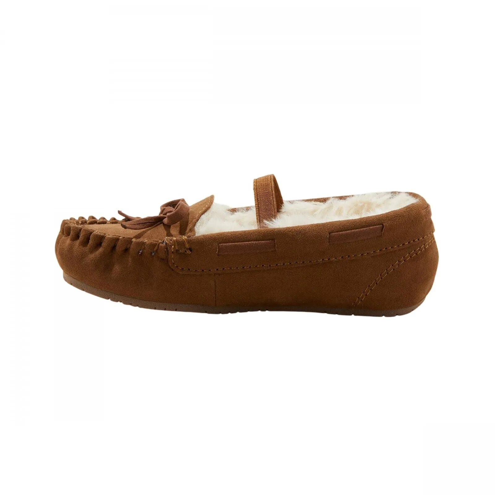 Cat & Jack Toddler Girls Celina Moccasin Slippers 91304687 Tan Brown 5T