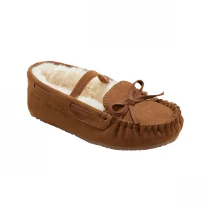 Cat & Jack Toddler Girls Celina Moccasin Slippers 91304687 Tan Brown 5T