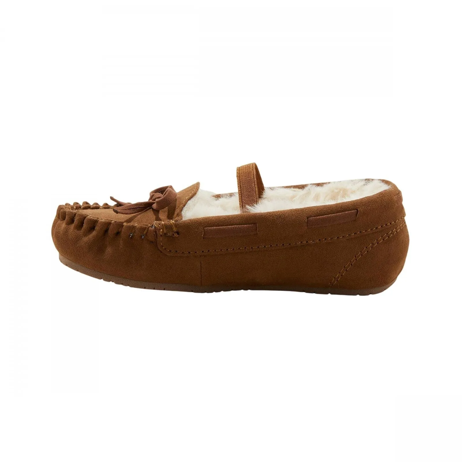 Cat & Jack Toddler Girls Celina Moccasin Slippers 91304687 Tan Brown 8T