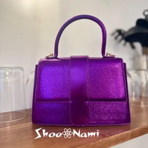 CELESTE 2025 BAG/HPC5762 Purple Metallic Faux Leather
