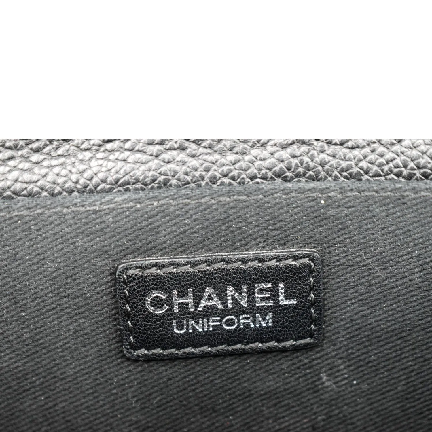 CHANEL  Reissue Flap Grained Leather Waist Belt Bag Black