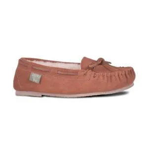 Chestnut Driving Moccasin Sheepskin Slipper by CLOUD NINE / RJS - Shoe Size Women 5-6-7-8-9-10-11