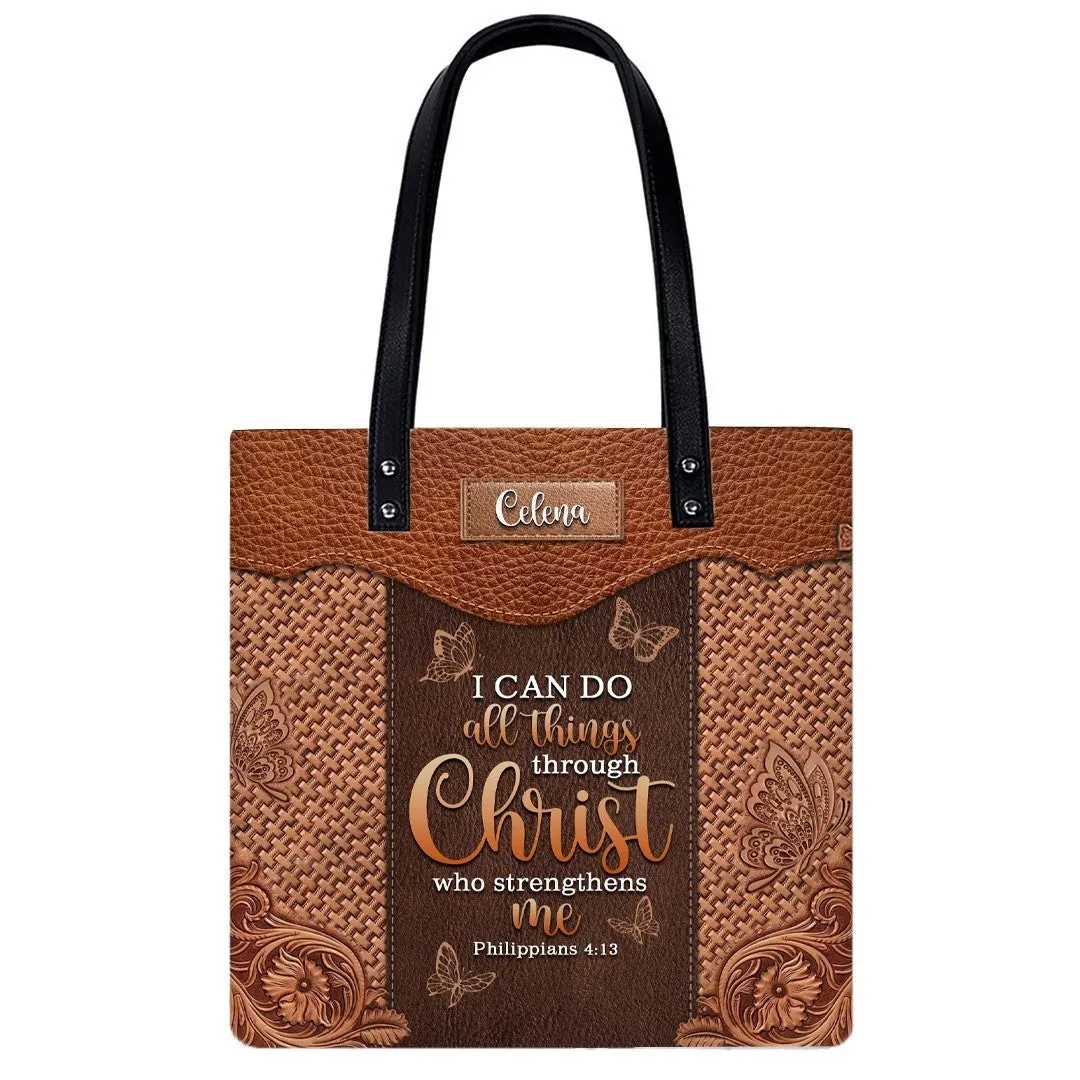 Christianartbag Handbags, Personalized Leather Handbags – A Statement of Faith & Strength, Handbag Design, Monogram Leather Handbag, Gifts for Women, CABLTB012425