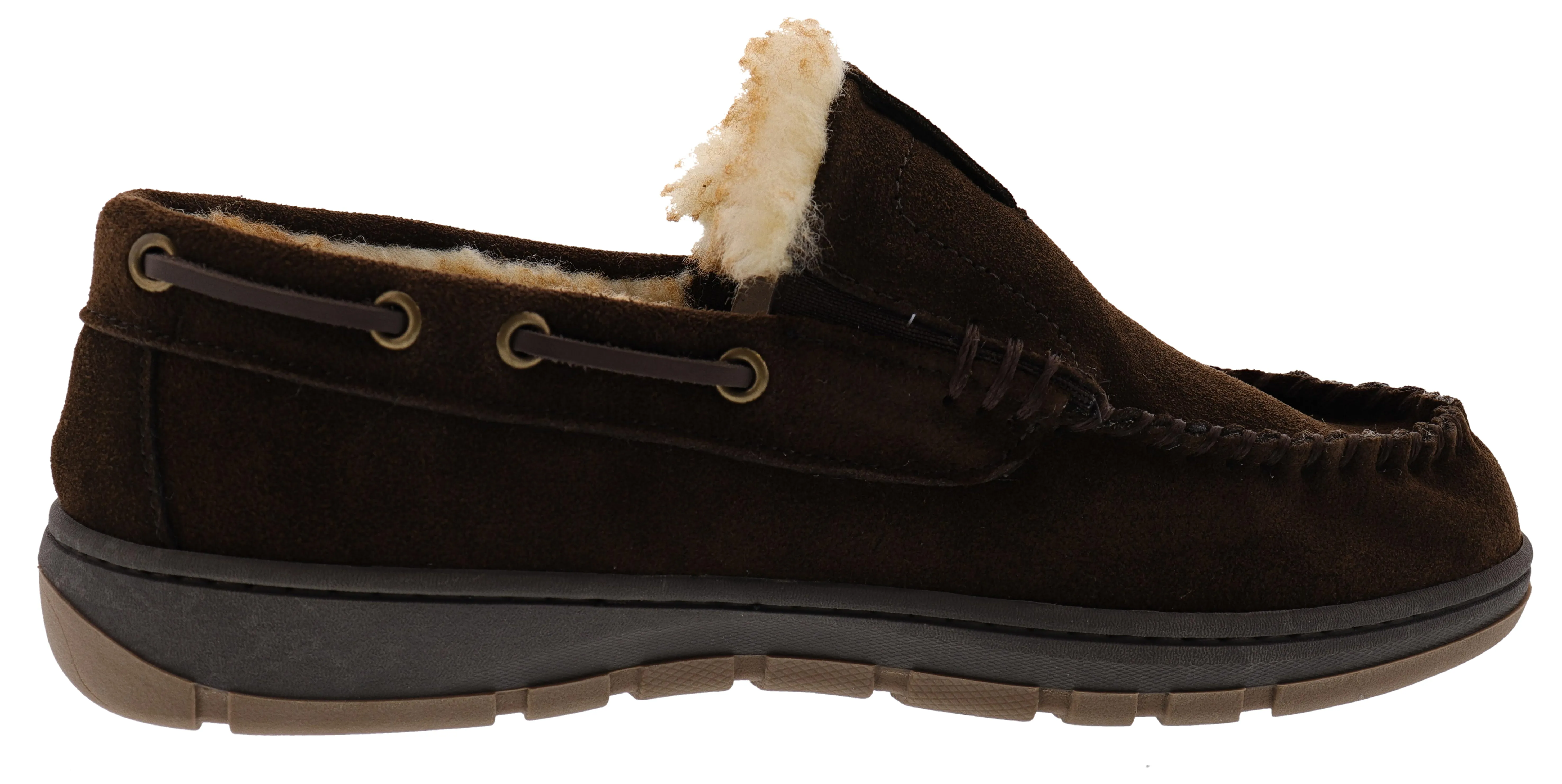 Clarks Men's Indoor Outdoor Moccasin Winter Slippers Justin