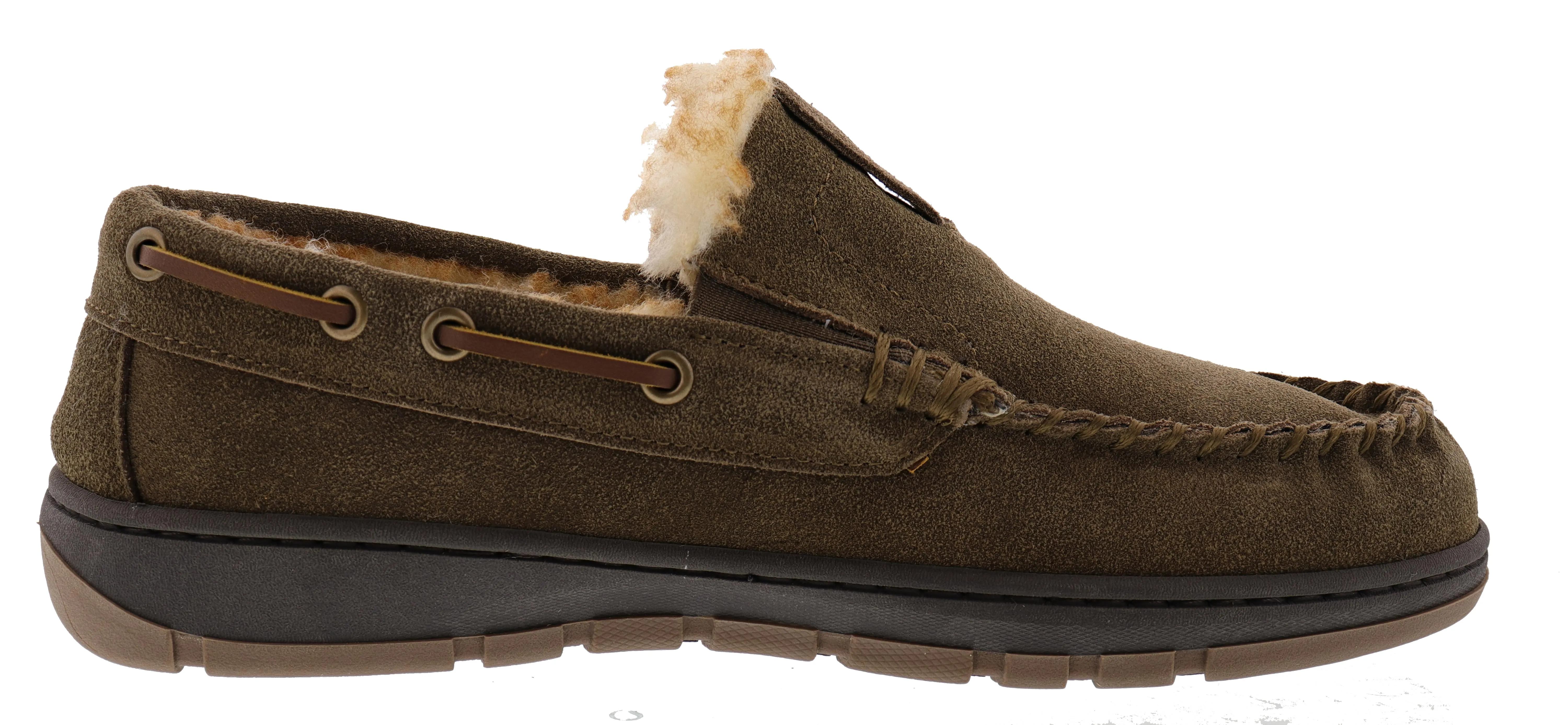 Clarks Men's Indoor Outdoor Moccasin Winter Slippers Justin