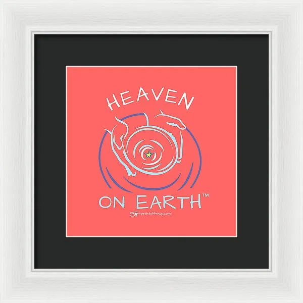 Clay/potter Heaven On Earth - Framed Print