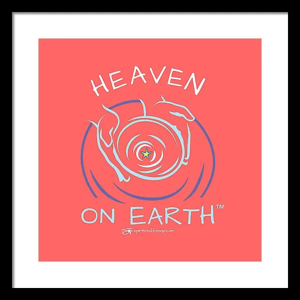 Clay/potter Heaven On Earth - Framed Print