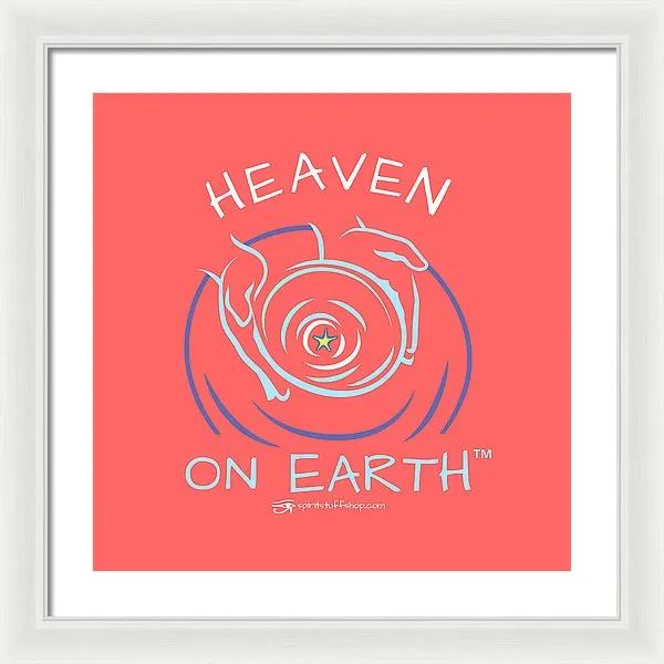 Clay/potter Heaven On Earth - Framed Print