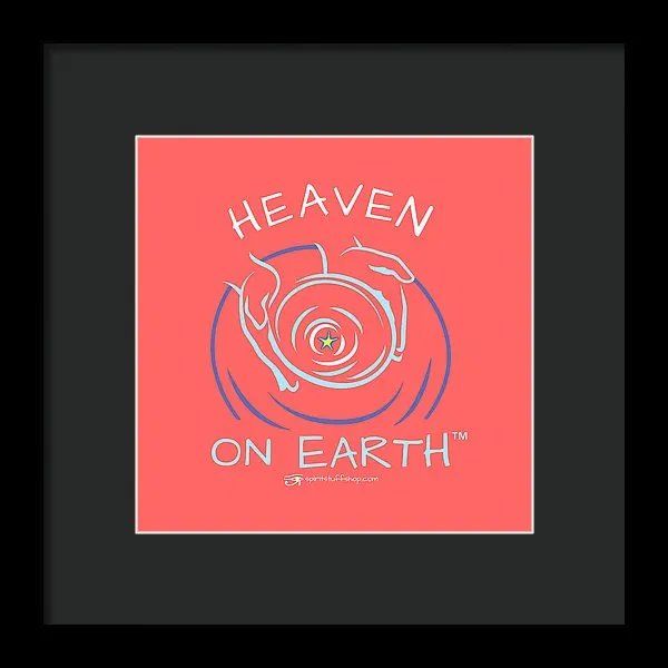 Clay/potter Heaven On Earth - Framed Print