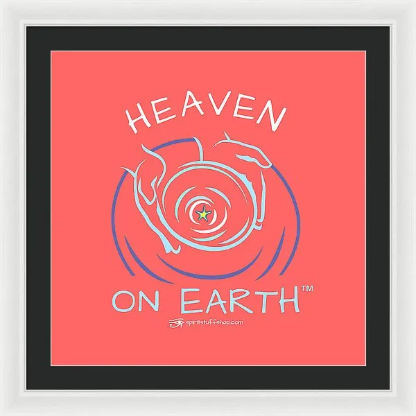 Clay/potter Heaven On Earth - Framed Print