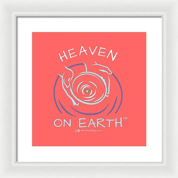Clay/potter Heaven On Earth - Framed Print
