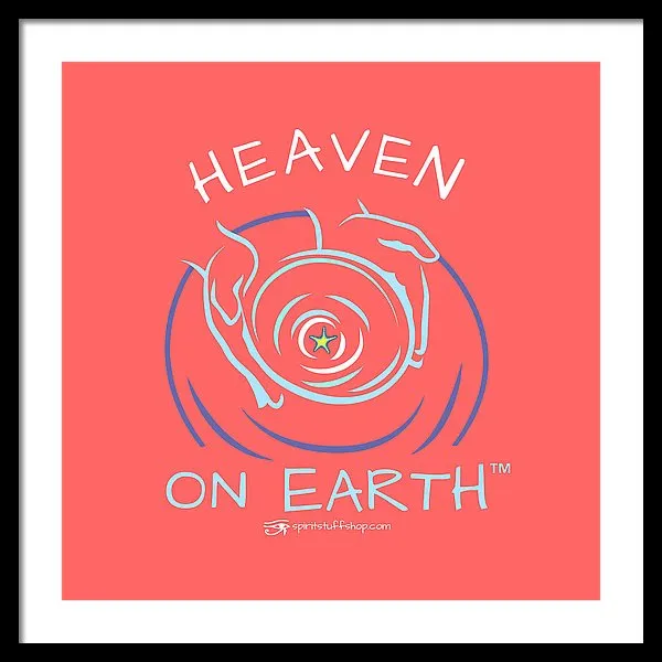 Clay/potter Heaven On Earth - Framed Print