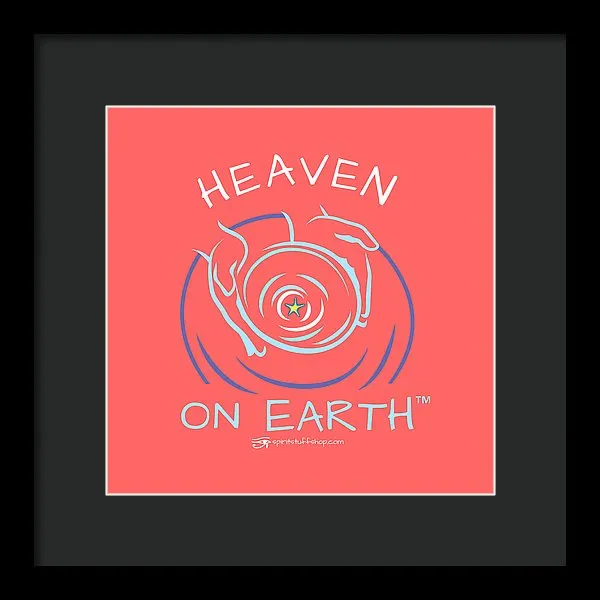 Clay/potter Heaven On Earth - Framed Print