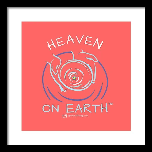 Clay/potter Heaven On Earth - Framed Print
