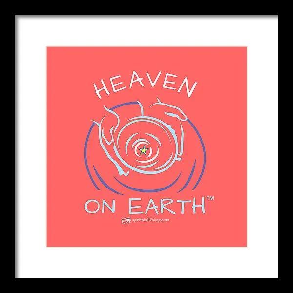 Clay/potter Heaven On Earth - Framed Print