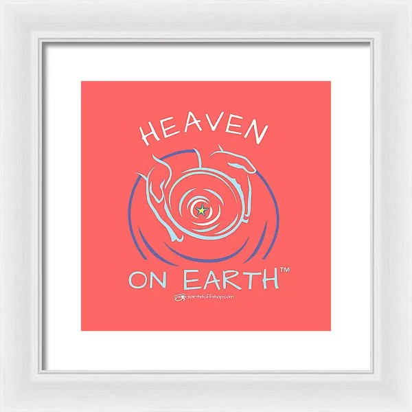 Clay/potter Heaven On Earth - Framed Print