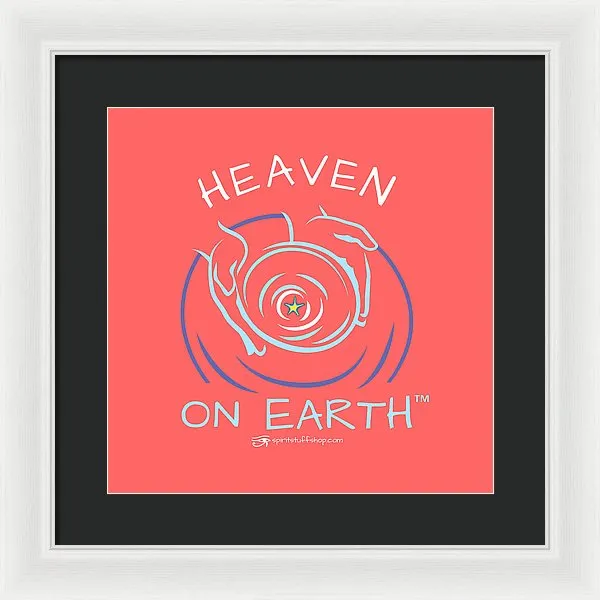 Clay/potter Heaven On Earth - Framed Print