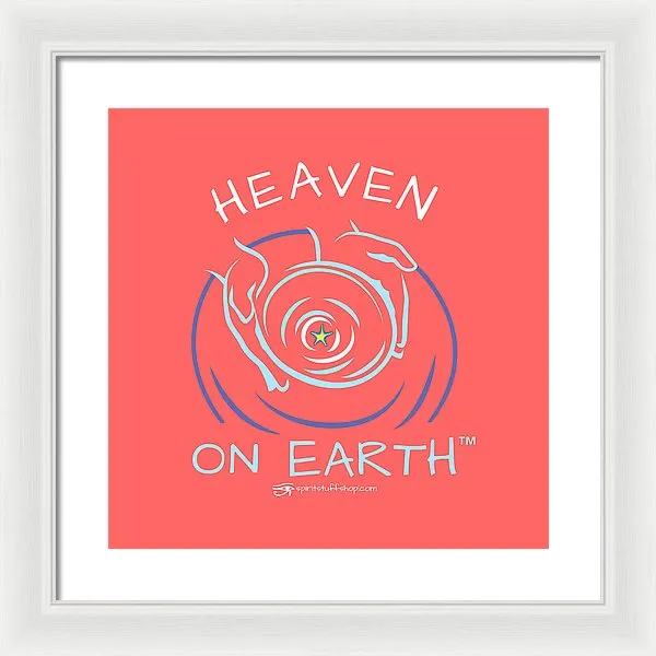 Clay/potter Heaven On Earth - Framed Print
