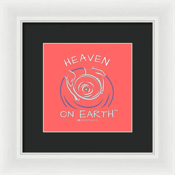 Clay/potter Heaven On Earth - Framed Print
