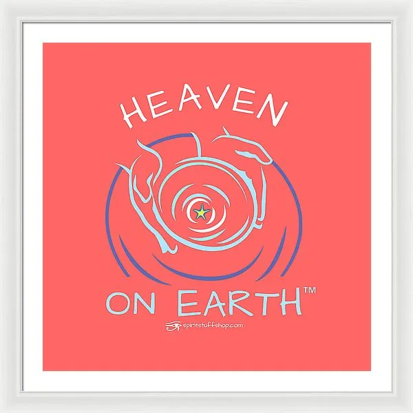 Clay/potter Heaven On Earth - Framed Print
