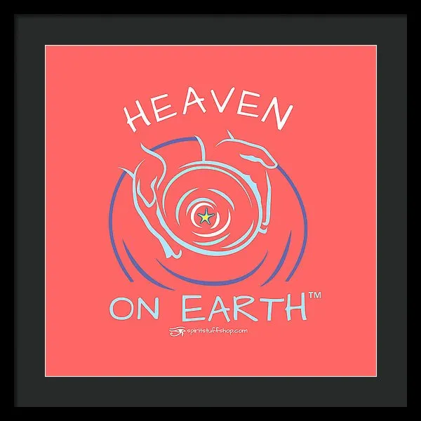 Clay/potter Heaven On Earth - Framed Print