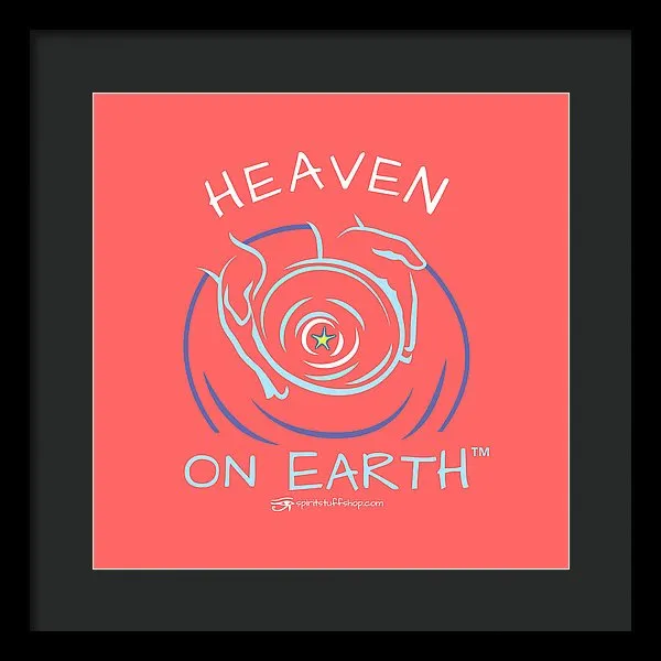 Clay/potter Heaven On Earth - Framed Print