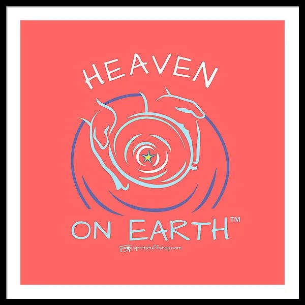 Clay/potter Heaven On Earth - Framed Print