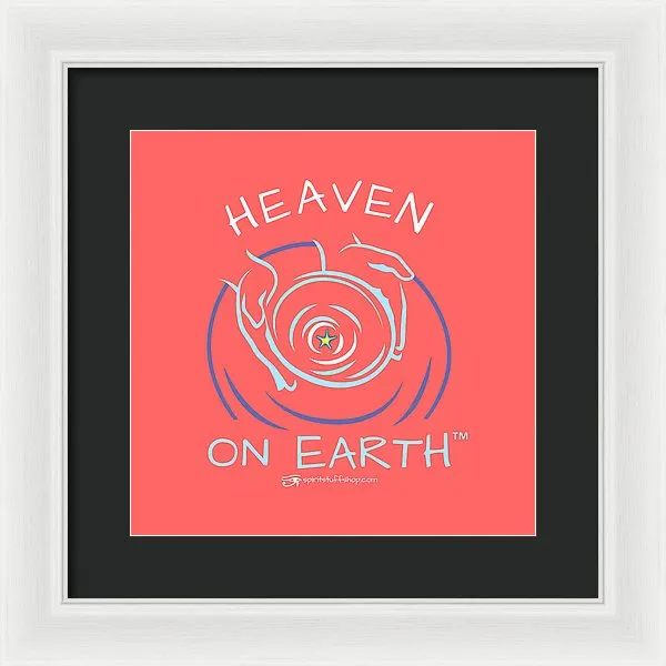 Clay/potter Heaven On Earth - Framed Print