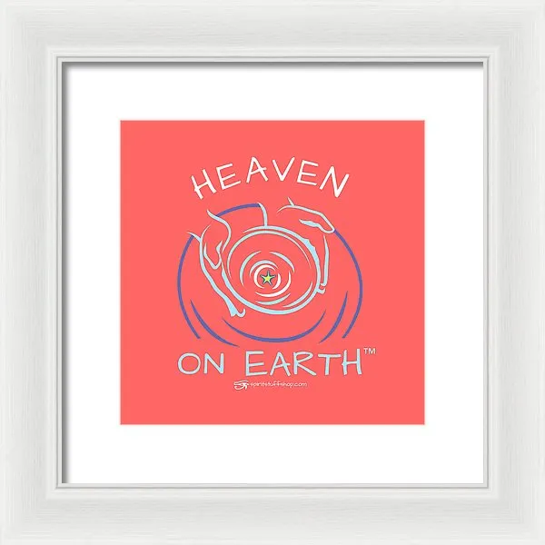 Clay/potter Heaven On Earth - Framed Print