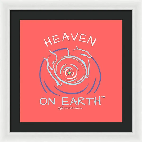 Clay/potter Heaven On Earth - Framed Print