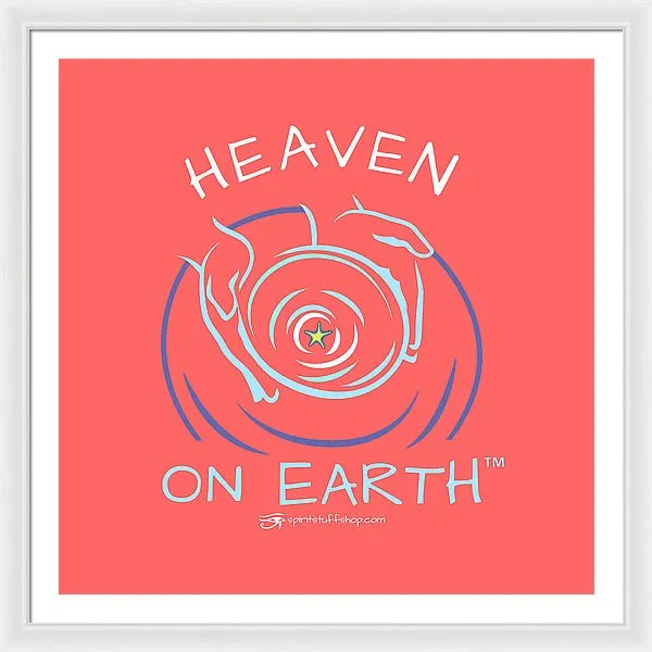 Clay/potter Heaven On Earth - Framed Print
