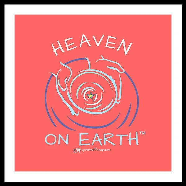 Clay/potter Heaven On Earth - Framed Print