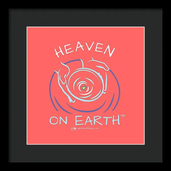 Clay/potter Heaven On Earth - Framed Print