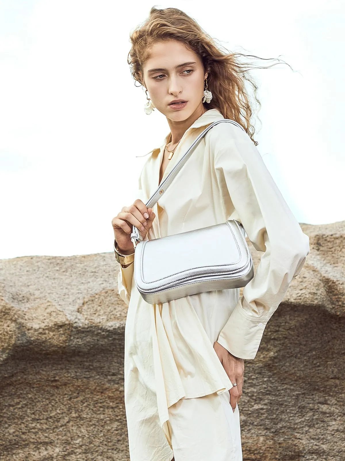 CLUCI Small Shoulder Bags, Vegan Leather Crossbody bag